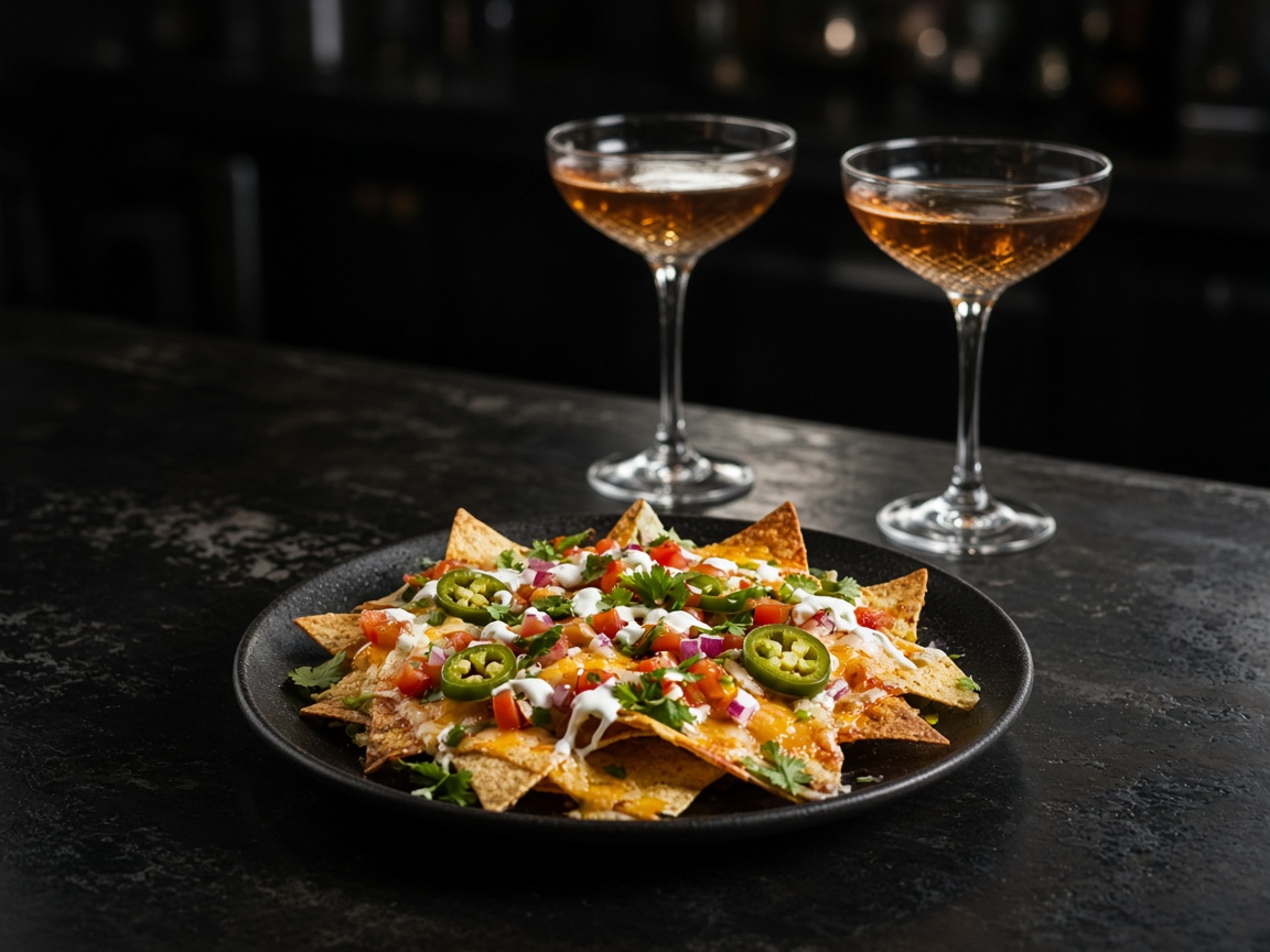 Nachos y copas