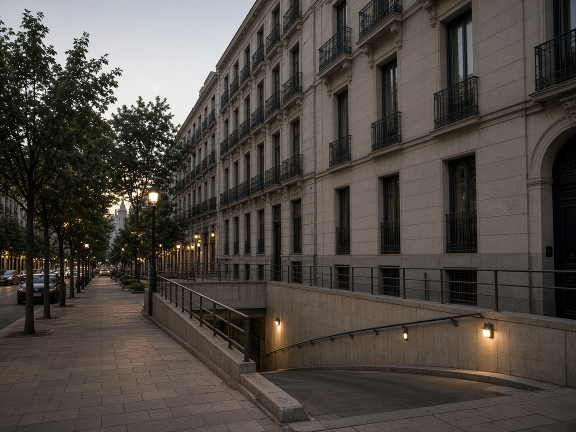 Acceso al parking